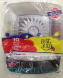 Prato Quadrado StrawPlast 15cm