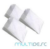 Saco de Papel Branco 0,500grs