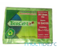 Saco de Lixo Biodegradável 30lts