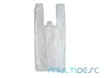 Sacola Plastica Branca 42x53