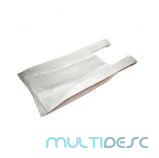 Sacola Plastica Branca 60x75