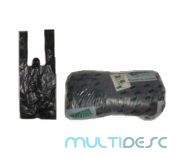Sacola Plastica Preta 30x40