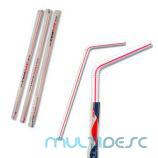 Canudo Flexivel 6mm 20cm