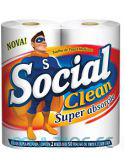 Papel Toalha Social Clean